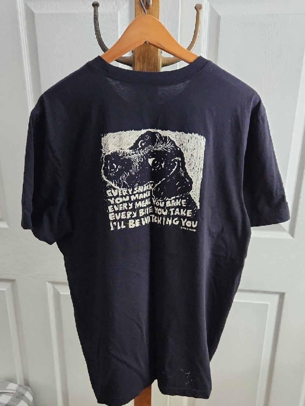 Life Is Good Black Short Sleeve Tee - Picture 3 of 4